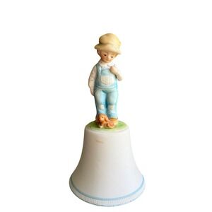 Vintage‎ 1981 Holly Hobbie Robbie Porcelain Sculpted Bell WWA Designers Coll EUC